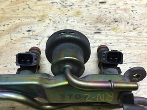 Б/У 16450PLD003 Форсунка HONDA STREAM    КОМПЛЕКТ В СБОРЕ С ТОПЛИВНОЙ РАМПОЙ by1f100500 Б/У запчасти