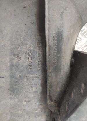 Б/у  78811-4EA0A Брызговик задний левый Nissan Qashqai (J11) 2013-2021 by8j0000206437 Б/У запчасти