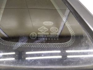 Б/у  878104X200 Стекло кузовное глухое левое KIA RIO 2011-2017 RL by7a403933 Б/У запчасти