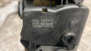 Б/у  9136 CR Замок двери передней правой Peugeot 308  2008  Артикул: 5503 by4l5503 Б/У запчасти